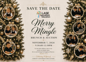 Merry Mingle save the date