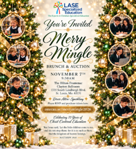 You're invited to Merry Mingle Brunch and Auction